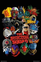 Capa do artigo DC Comics Suicide Squad Graphics Poster