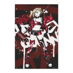 Capa do artigo Poster Dc Comics Harley Quinn Anime
