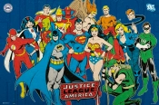 Capa do artigo Poster Dc Comics Justice League America Dcjlc