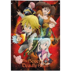 Capa do artigo Poster de Tecido / Wall Scroll (70x100cm) - The Seven Deadly Sins