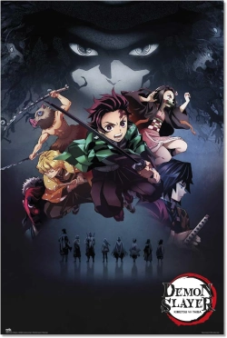 Capa do artigo Demon Slayer Poster - Art