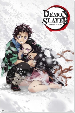 Capa do artigo Demon Slayer Poster - Tanjiro and Nezuko