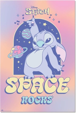 Capa do artigo Poster - Disney Stitch: Space Rocks