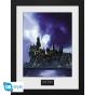 Framed Print Poster Harry Potter Hogwarts Painted (30x40) - Preview