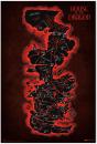 Game of Thrones: House of the Dragon Poster - Map of Westeros - Preview