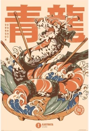Capa do artigo Poster - Ilustrata (Dragon Sushi)