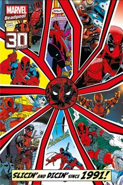 Capa do artigo Poster Marvel Deadpool Shattered
