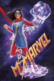 Capa do artigo Poster Marvel Ms Marvel Super Hero
