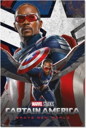 Capa do artigo Poster - Marvel Studios: Captain America: Brave New World