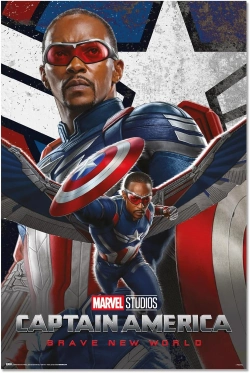 Capa do artigo Poster - Marvel Studios: Captain America: Brave New World