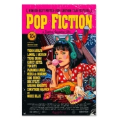 Capa do artigo "Pop Fiction" Poster
