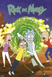 Capa do artigo Rick & Morty Portal Poster