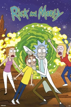 Capa do artigo Rick & Morty Portal Poster