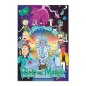 Capa do artigo Rick & Morty Season 4 Poster