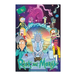 Capa do artigo Rick & Morty Season 4 Poster