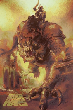 Capa do artigo Star Wars Rancor Ride poster
