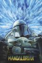 Poster Star Wars The Mandalorian - Hyperspace - Preview