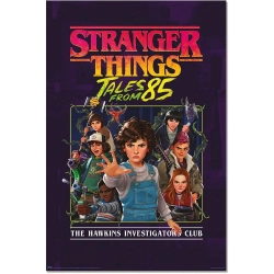 Capa do artigo Stranger Things - Tales from '85 Poster