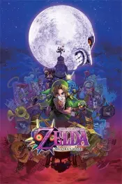 Poster The Legend Of Zelda Majora's Mask