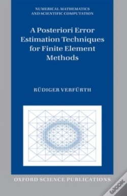 Capa do artigo Posteriori Error Estimation Techniques For Finite Element Methods