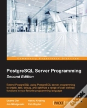 Capa do artigo Postgresql Server Programming - Second E