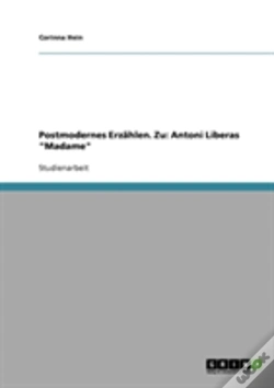 Capa do artigo Postmodernes Erzahlen. Zu