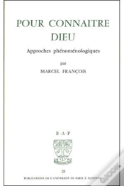 Capa do artigo Pour Connaitre Dieu. Approches Phenomenologiques