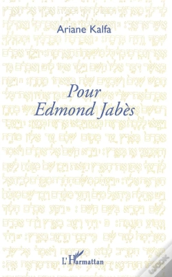 Capa do artigo Pour Edmond Jabes
