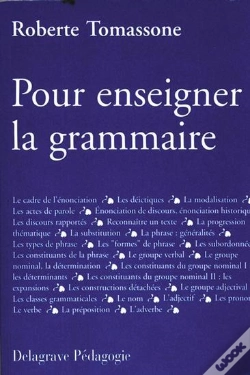 Capa do artigo Pour Enseigner La Grammaire