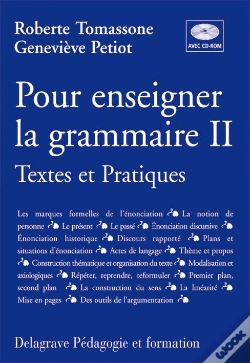 Capa do artigo Pour Enseigner La Grammaire T.2 ; Textes Et Pratiques