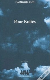 Capa do artigo Pour Koltès