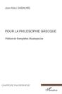 Pour La Philosophie Grecque - Preview