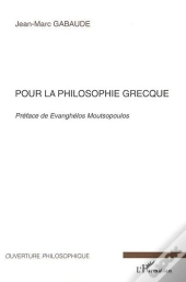 Pour La Philosophie Grecque