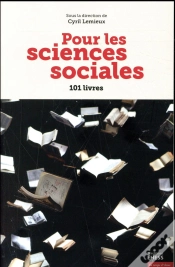 Capa do artigo Pour Les Sciences Sociales
