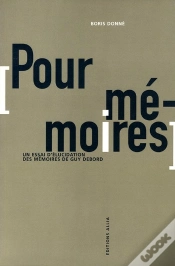 Capa do artigo Pour Mémoires