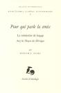 Pour Qui Parle La Croix ; La Colonisation Du Langage Chez Les Mayas Du Mexique - Preview