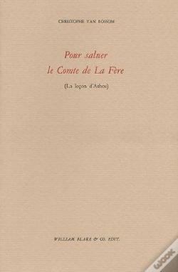 Capa do artigo Pour Saluer Le Comte De La Fère : (La Leçon D'Athos)