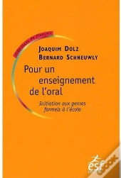Pour Un Enseignement De L'Oral