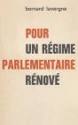 Pour Un Régime Parlementaire Rénové - Preview