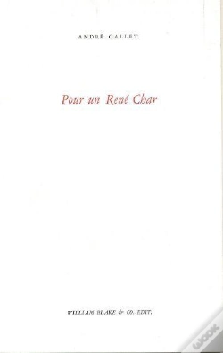 Capa do artigo Pour Un Rene Char
