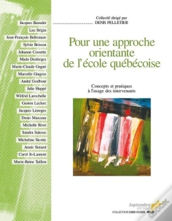 Capa do artigo Pour Une Approche Orientante De L Ecole Quebecoise