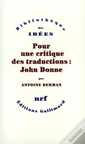 Capa do artigo Pour Une Critique Des Traductions : John Donne