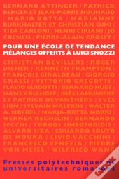 Pour Une Ecole De Tendance Melanges Offerts
