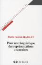 Pour Une Linguistique Des Représentations Discursives - Preview