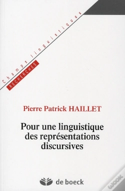 Capa do artigo Pour Une Linguistique Des Représentations Discursives