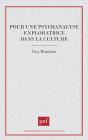 Pour Une Psychanalyse Exploratrice Dans La Culture - Preview
