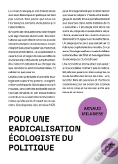 Pour Une Radicalisation Écologiste Du Politique