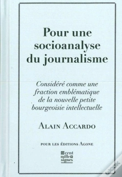 Capa do artigo Pour Une Socioanalyse Du Journalisme