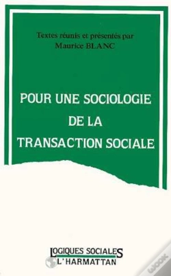 Capa do artigo Pour Une Sociologie De La Transaction Sociale