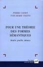 Pour Une Théorie Des Formes Sémantiques ; Motifs, Profils, Thèmes - Preview